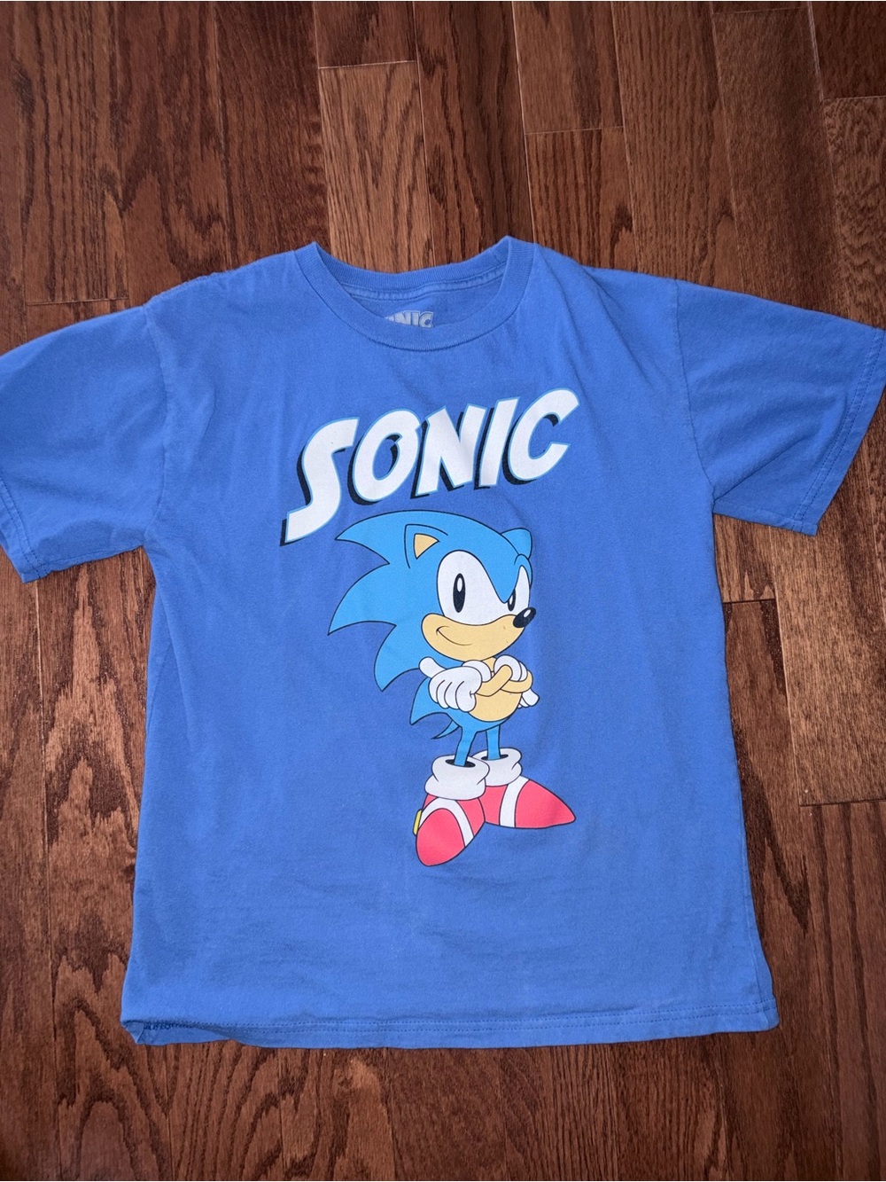 Sonic the Hedgehog Kids Short Sleeve Tee Sz M
